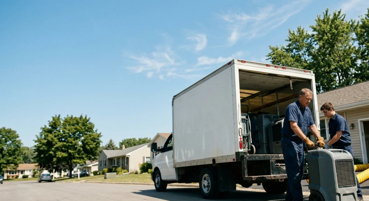 Water Damage Cleanup in Buckingham, IL near me